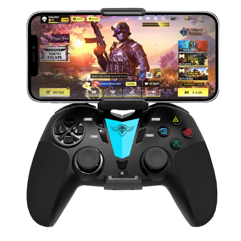MANETTE PREDATOR POUR SUPPORT INCLUS – NOIR