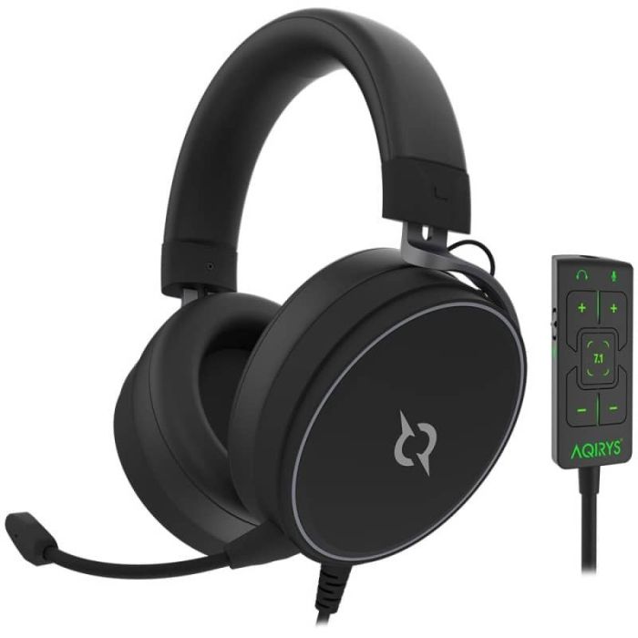 MICRO CASQUE GAMER FILAIRE AQIRYS SAGITTA – NOIR