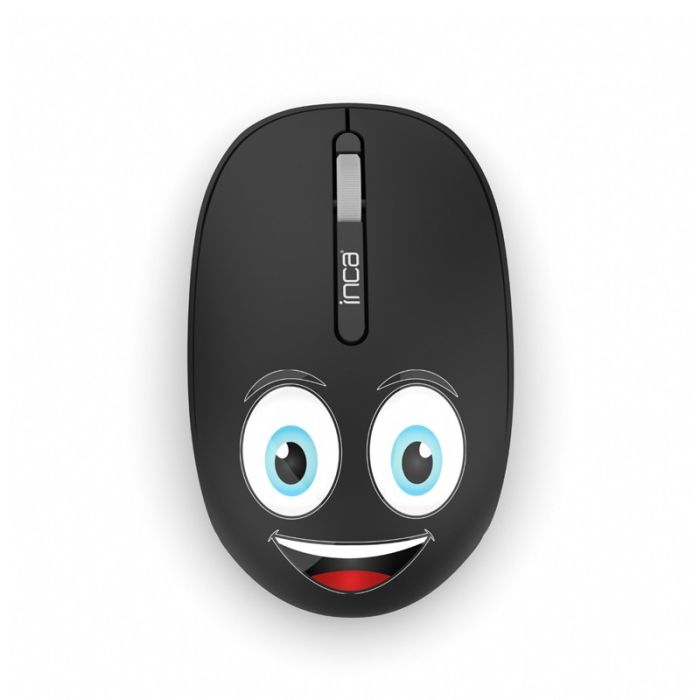 SOURIS SANS FIL INCA IWM-245RS AVEC DESIGN – NOIR