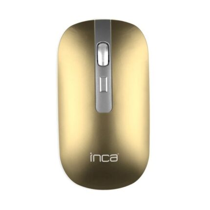 SOURIS SANS FIL INCA IWM-531RY RECHARGEABLE - GOLD