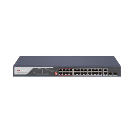 SWITCH HIKVISION DS-3E0326P-E-C 24 PORT POE FAST ETHERNET / 2GIGABIT PORT