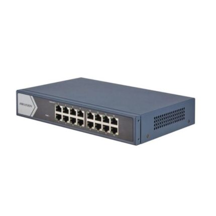 SWITCH NON GÉRÉ HIKVISION 16 PORTS 10/100/1000MBPS - (DS-3E0516-EB)
