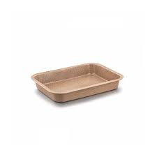 PLAT A FOUR KORKMAZ RECTANGULAIRE 36 CM – GRANIT / A680