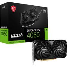 MSI CARTE GRAPHIQUE RTX4060 VENTUS 2X BLACK 8G OC - MSI