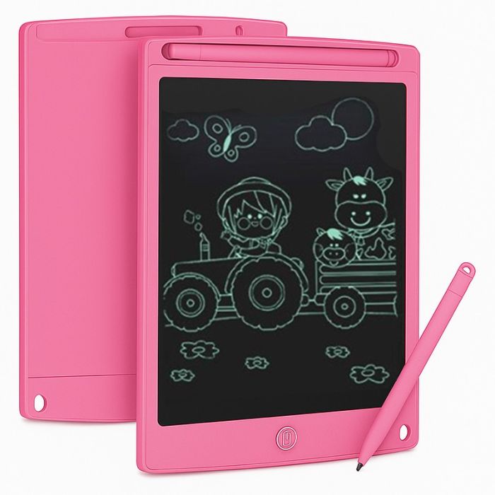ARDOISE MAGIQUE LCD 16 » POUR ENFANT – ROSE