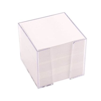 CUBE PAPIER ARK EN PLASTIQUE - TRANSPARENT