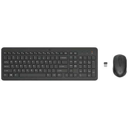 Ensemble Clavier + Souris HP Sans Fil 330 - Noir