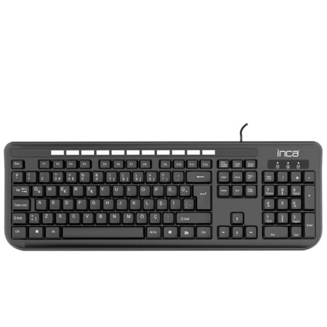 Clavier Filaire INCA IK-274QU – Noir