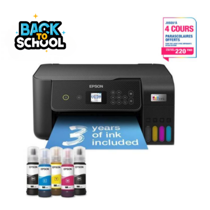 Imprimante EPSON EcoTank L3260 3en1 à Réservoir intégré WIFI Couleur