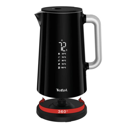 Bouilloire Smart Sans Fil TEFAL K0850810 1800W 1.7Litre - Noir