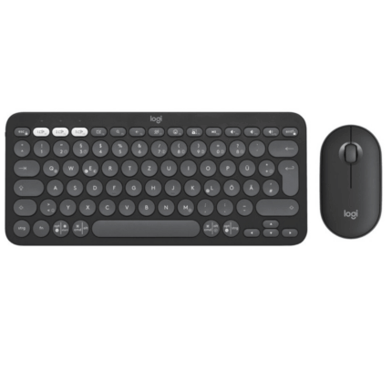 Ensemble Clavier & Souris Sans Fil LOGITECH Combo Pebble 2 - Noir