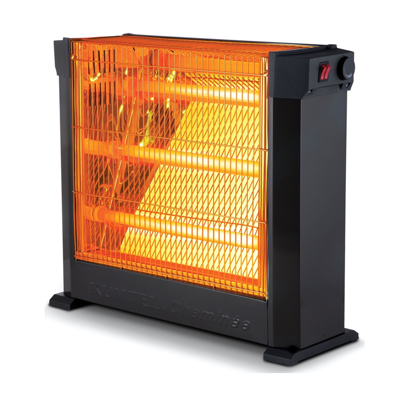 Chauffage Électrique KUMTEL KS-2761 2250W – Noir