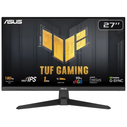 Ecran ASUS TUF Gaming VG27VQ3B 27″ Full HD 180 Hz -Noir