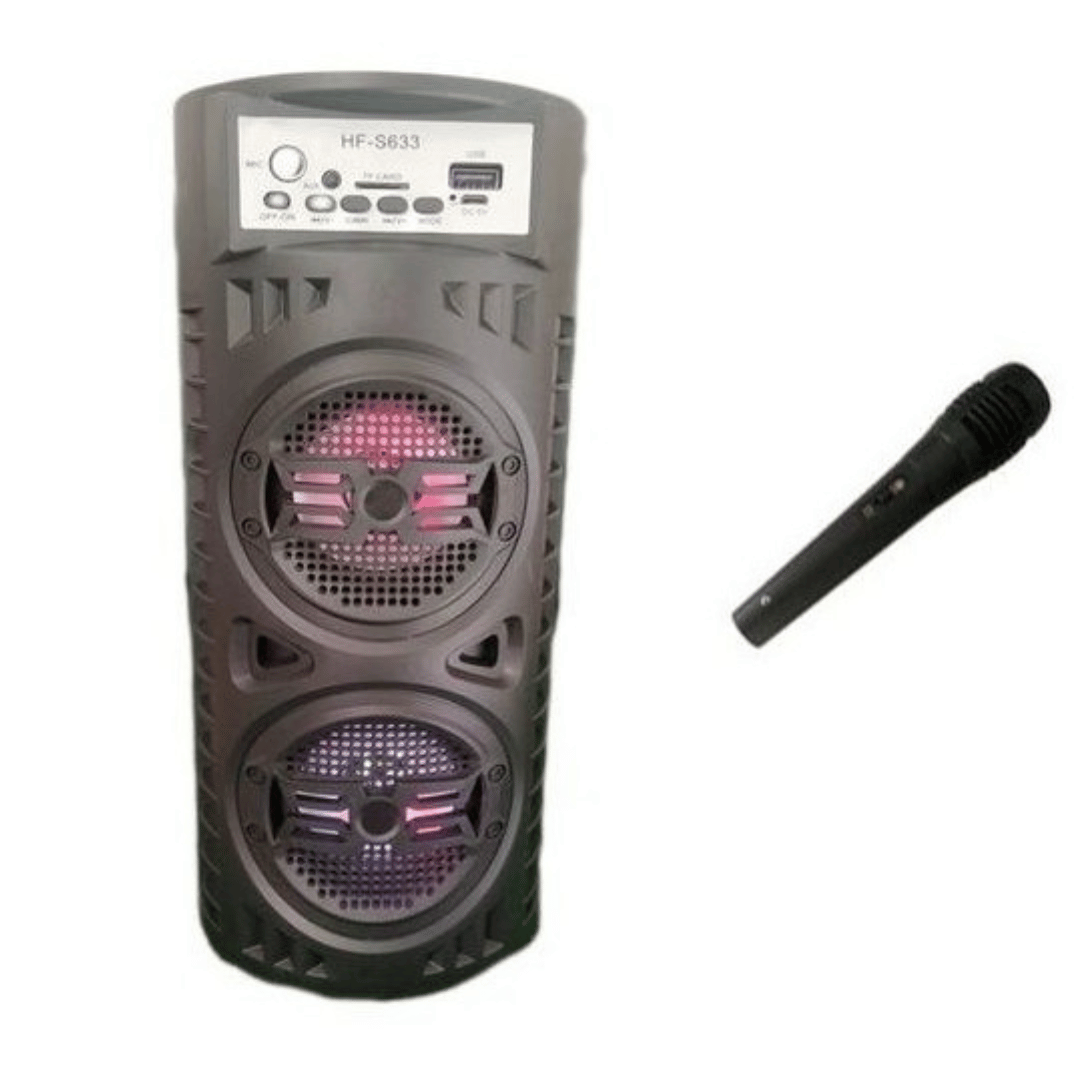 Haut Parleur Bluetooth HF-S633 + Micro / Noir