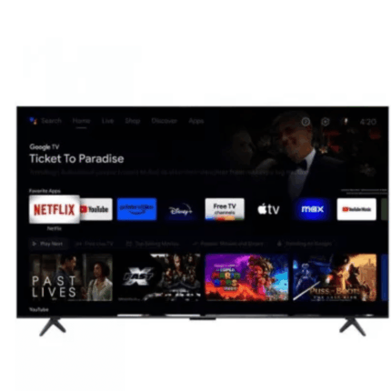 TV TCL 85" Smart TV QLED MINI LED TV-TCL-85C6K- Noir