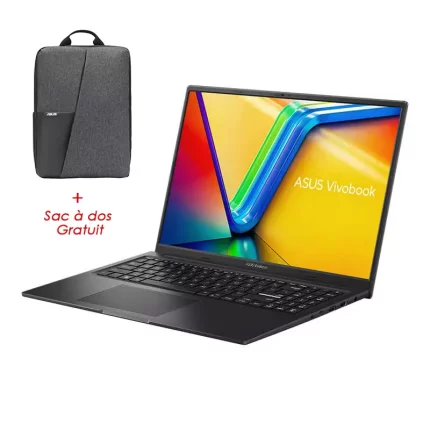 Pc Portable Asus Vivobook 16X (K3605VC), I5-13ème, 8Go, 512 Go ssd, 16" WUXGA
