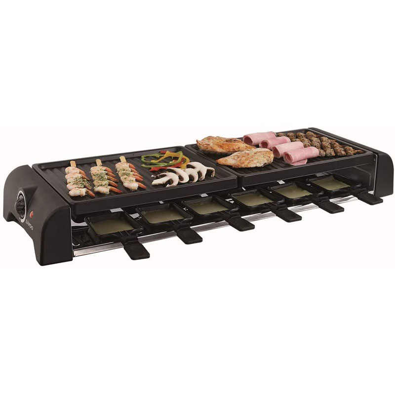 Appareil à Raclette LIVOO DOC185 1800W – Noir