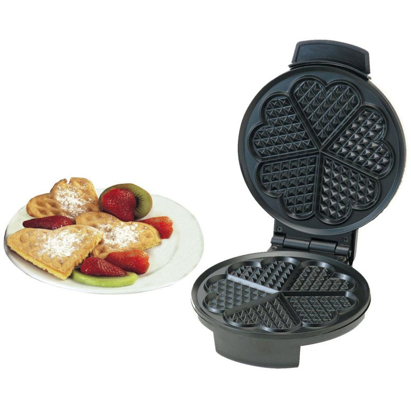 Appareil de Cuisson Gaufrier SEVERIN WA2103 1300 W – Noir/Inox