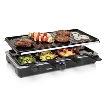 Appareil A Raclette 3en1 TRISTAR RA-2722 1400W - Noir