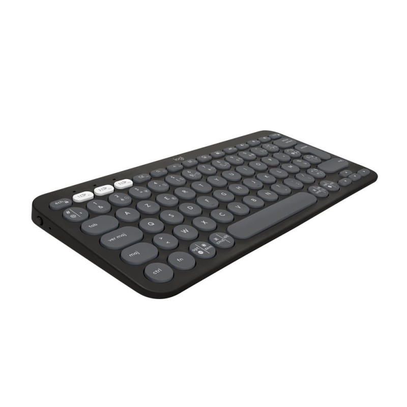 Clavier sans fil Logitech Wireless Pebble Keys 2 K380s / Easy-Switch/ Graphite - Logitech