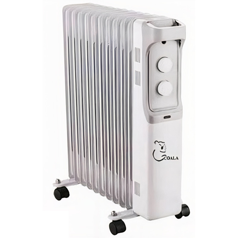 Radiateur Bain d’Huile COALA BH1500 7 Éléments 1500W – Blanc