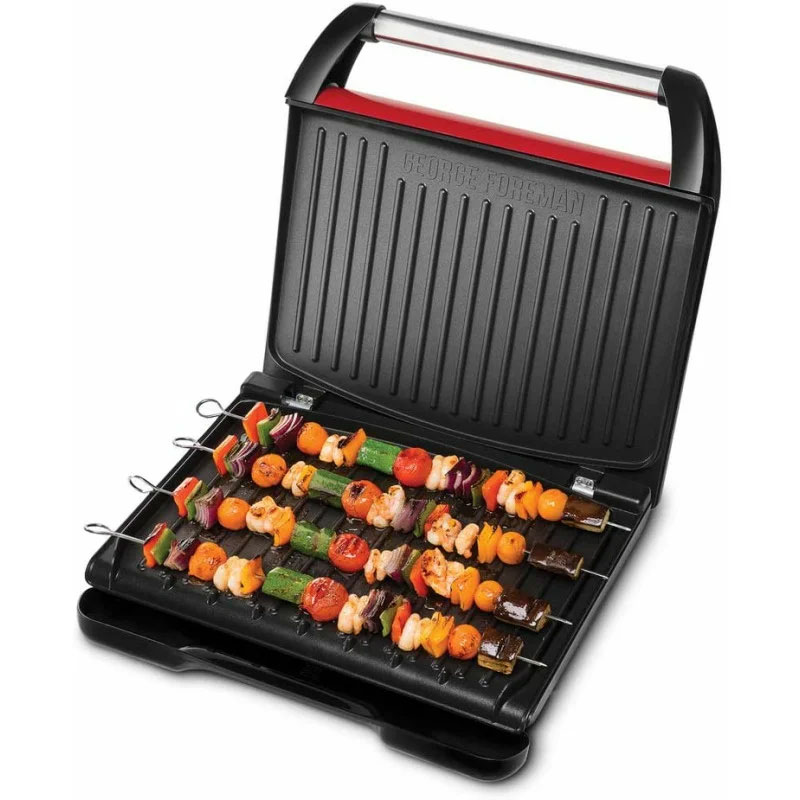 Grill Barbecue Électrique RUSSELL HOBBS 1650W – Rouge