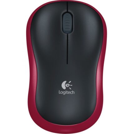 Souris Logitech Sans Fil M185 – Rouge -910-002237