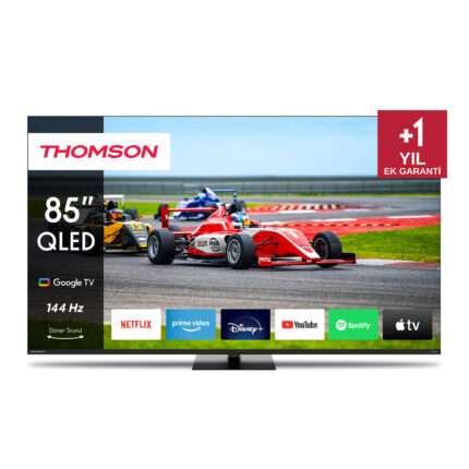TV Thomson 85QG7S14 85" QLED 4K UHD Google Tv Noir