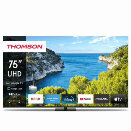 Tv Thomson 75" 75UG5C14 UHD 4K Google Tv - Noir