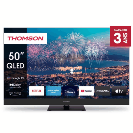 TV THOMSON 50QG6C14 50″ GOOGLE TV QLED PLUS - NOIR