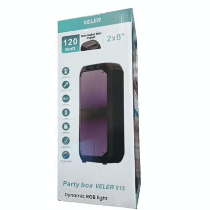 HAUT PARLEUR BLUETOOTH VELER-915 AVEC MICROPHONE SANS FIL