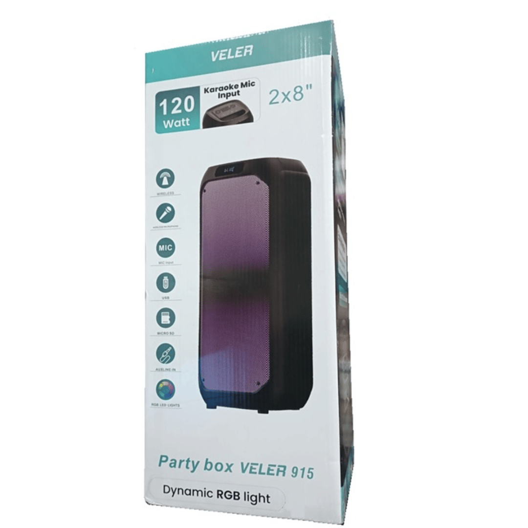 HAUT PARLEUR BLUETOOTH VELER-915 AVEC MICROPHONE SANS FIL