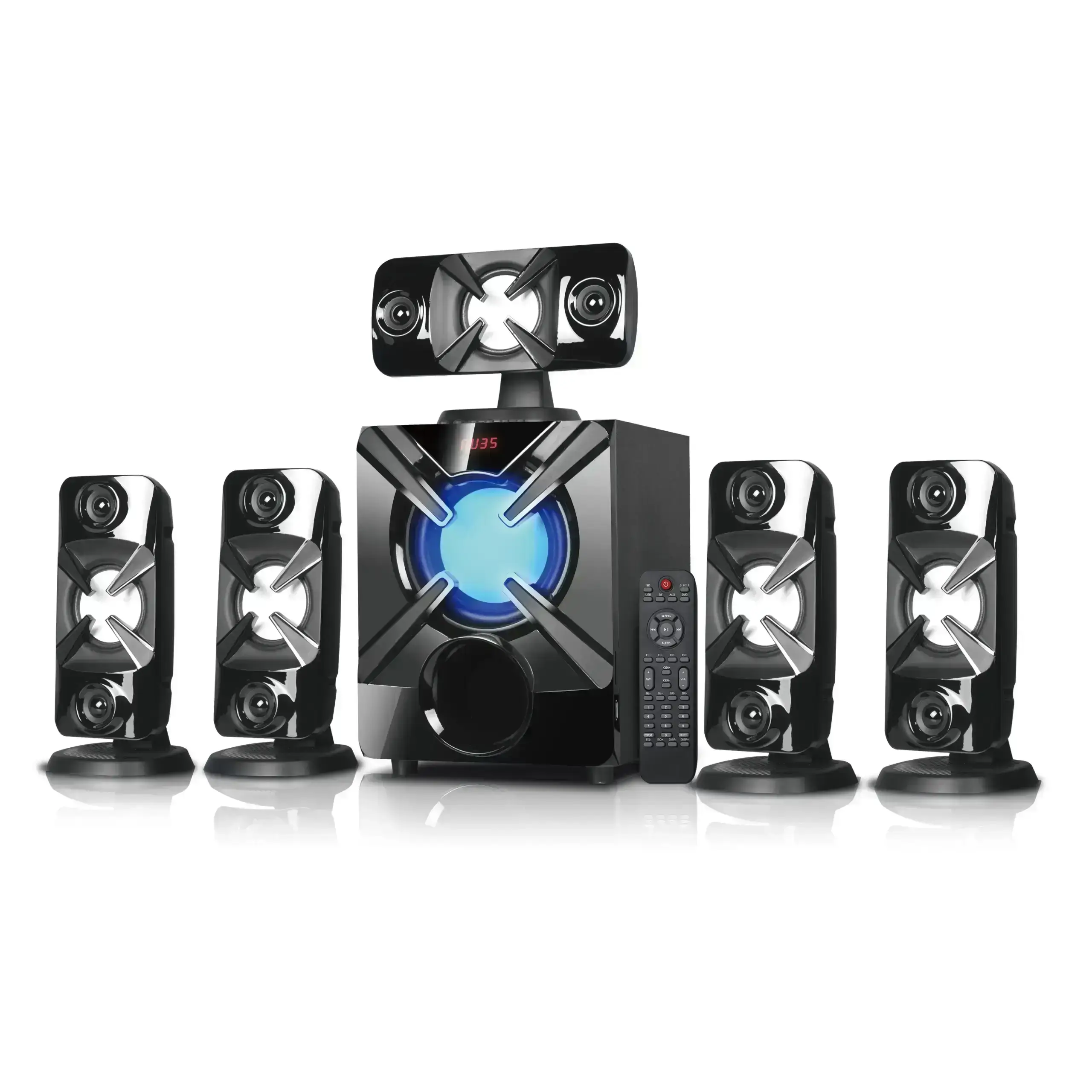 Haut parleur Sans Fil GOLD SOUND GS 5602 LED – Noir