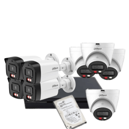 PACK 8 CAMER DAHUA IP 2 MP