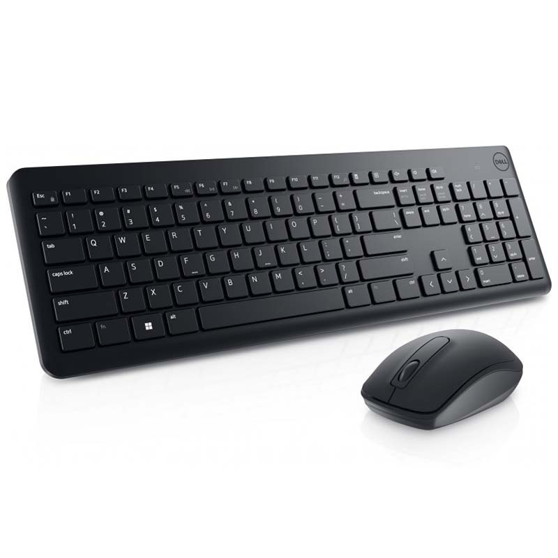 Ensemble Clavier & Souris Sans Fil Dell KM3322W Azerty Noi - Dell