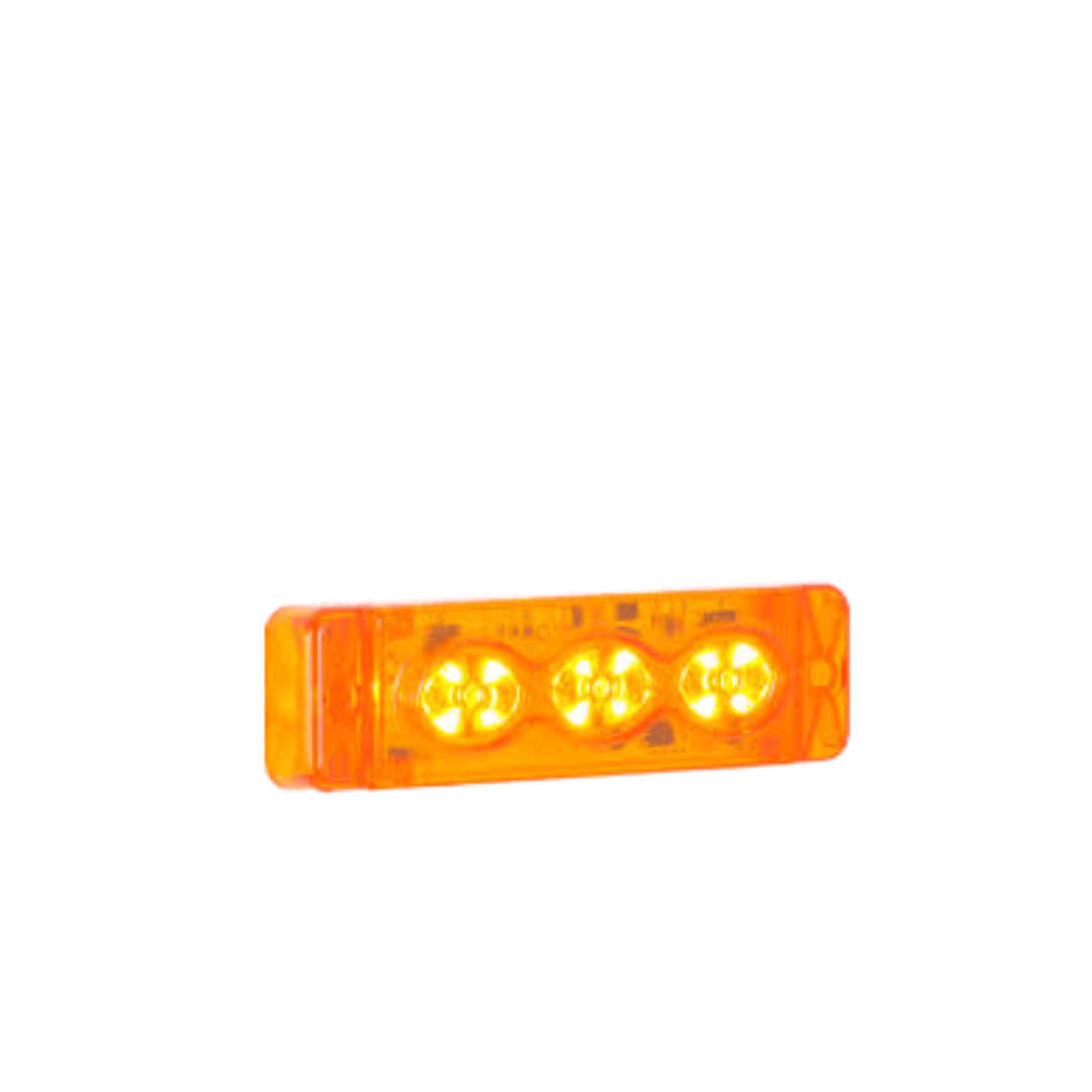 Indicateur Lumineux Linéaire LED Orange 12/24V IP66 – FWL3.0-OR | Sirena