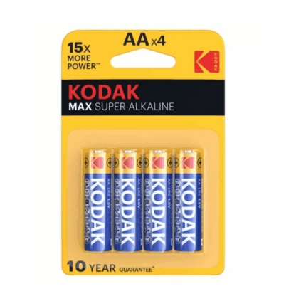 PILE KODAK AA B4 MAX SUPER ALKALINE