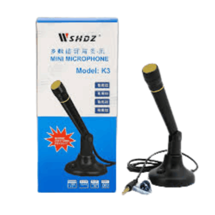 Mini Microphone de Bureau Réglable