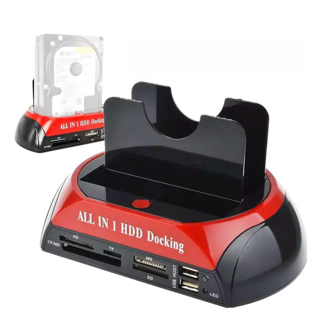 Station d’Accueil USB 2.0/3.0 Pour Disque Dur HDD 2,5′′/3,5′′