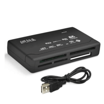 Lecteur De Carte Mémoire All In One USB Noir