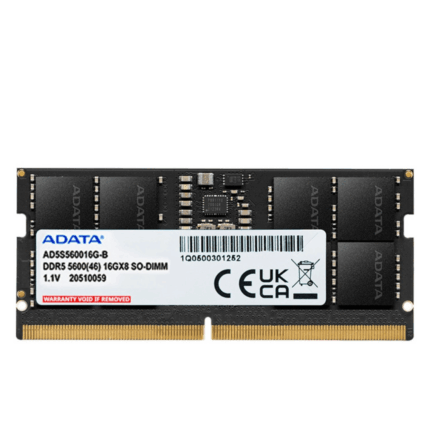 Barrette Mémoire Adata 16Go DDR5 5600MHz SO-DIMM