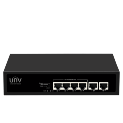 SWITCH UNV 6 PORT 10/100(4 PORT POE) REF : NSW2010-6T-POE-S-IN