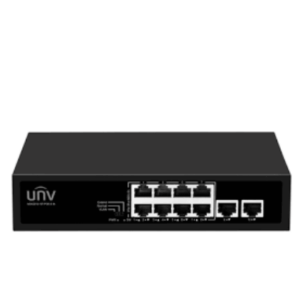 SWITCH UNV 10 PORT 10/100 (8 PORT POE)
