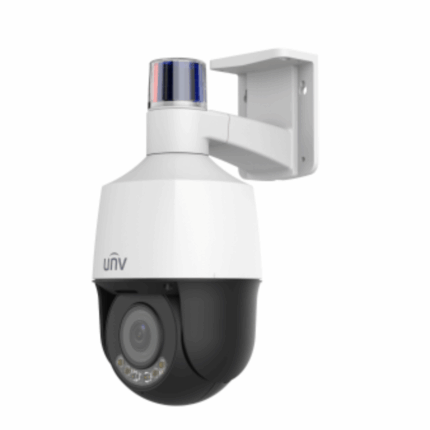 CAMERA UNV MINI PTZ 4MP WISE ISP X5 + SIRENE REF: IPC6314LWH-AX5C-VG2