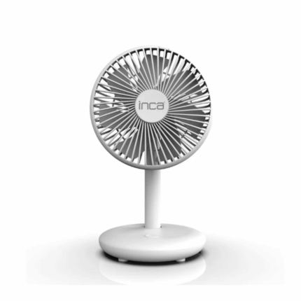 Mini Ventilateur Portable Rechargeable Inca FMI-14B – Blanc